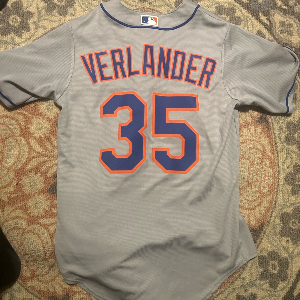 Kids Gray Baseball Jersey
